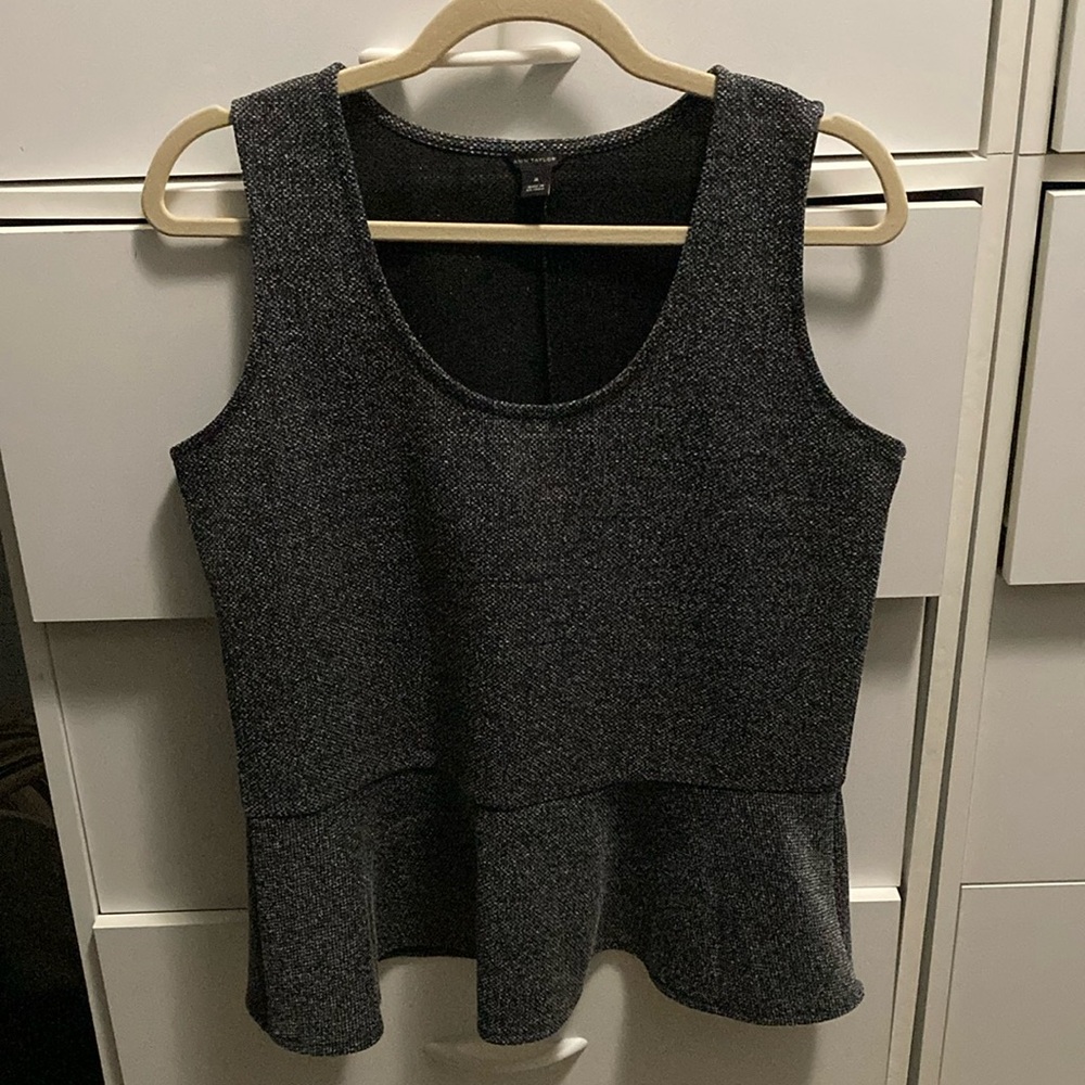 Ann Taylor Peplum Top